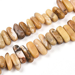 Природные желтые опал бусины пряди G-T140-61