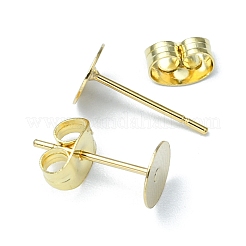 20 pièce de boucles d'oreilles à tige en acier inoxydable 304&nbsp;STAS-YW0001-42D