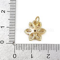 Латунные микро проложить кубического циркония подвески&nbsp;KK-D409-46B-G