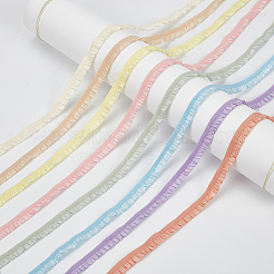 8 Stück 8 Farben 1 m Polyester gerüschter elastischer Spitzenbesatz&nbsp;OCOR-NB0001-93A