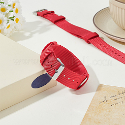 2 Stück Nylon-Uhrenarmband&nbsp;DIY-OC0015-17A