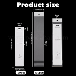 120 шт. бумажные карточки для демонстрации украшений для браслетов&nbsp;CDIS-PH0001-74A