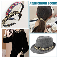 25 ярд нейлоновой ленты для горячего тиснения с цветами OCOR-WR0001-51