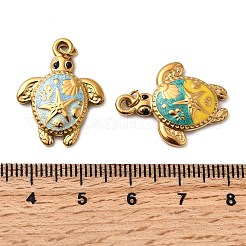 Подвески из нержавеющей стали 304 с эмалью&nbsp;STAS-B097-25G