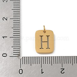 Anhänger aus 304 Edelstahl&nbsp;LS-STAS-R001-01G-H