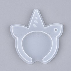 Единорог брелок силиконовые Молды&nbsp;X-DIY-I036-25