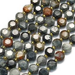 Натуральный орлиный глаз бусы G-C116-A153-01