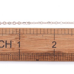 Латунные плоские овальные кабельные цепи CH030-RG