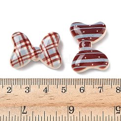 Печатные непрозрачные акриловые бусины&nbsp;OACR-I027-01A-02