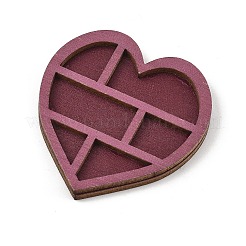 Mini plateaux de présentation de bijoux en bois&nbsp;WD-K001-01A