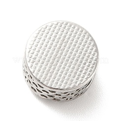 Европейские бусины из нержавеющей стали 304 STAS-D180-15P