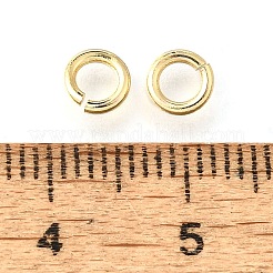 Латунные кольца прыжок открыт KK-V007-004G-03