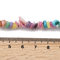 Бусины из натуральных пресноводных ракушек SHEL-B003-01I