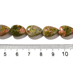 Природные Unakite бисер нитей G-I377-A27