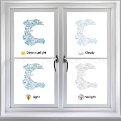 Водостойкая ПВХ цветная лазерная витражная оконная пленка статические наклейки&nbsp;DIY-WH0314-132