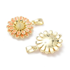 Латунь эмаль подвески&nbsp;KK-Z134-08G-01