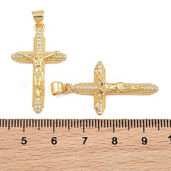 Osteranhänger aus Messing mit Mikropavé-Fassung aus klaren Zirkonia&nbsp;CU-CBADC6C-09G-03