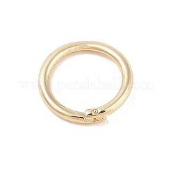 Латунные кольца прыжок открыт KK-S369-01G-05