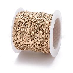 Настоящие цепочки из латуни с позолотой 18к&nbsp;CHC-R126-08G