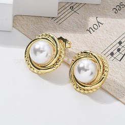 Orecchini in ottone&nbsp;EJEW-R016-18G