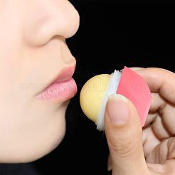 8 набор 8-х цветных пластиковых пустых сферических контейнеров для бальзама для губ MRMJ-CA0001-02