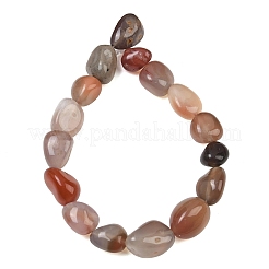 Filo di perline di agata naturale&nbsp;GG-CBA787B-A35