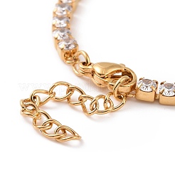 Bracciali a catena con strass in acciaio inossidabile 304&nbsp;STAS-B021-14G