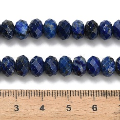 Нитки бусины из натурального ляписа-лазури G-Z111-A26