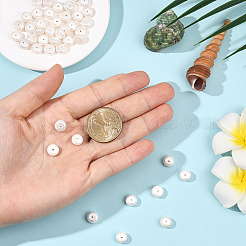 1 нить гальванизированных бусин из ракушечного жемчуга&nbsp;BSHE-PA0001-02