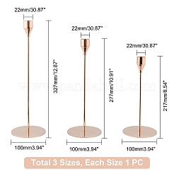 Железный подсвечник AJEW-PH0002-22