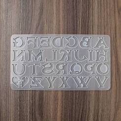 Силиконовые Молды для подвесок в виде букв a~z и сердца своими руками SIMO-G010-09