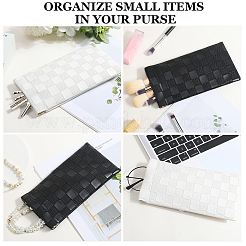 2 шт. 2-цветный футляр для очков из искусственной кожи&nbsp;AJEW-CN0003-26C