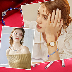 42 шт. 7 стиля 201 и 304 звеньев/соединителей из нержавеющей стали FIND-SC0011-50