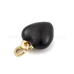 Подвески из латуни с эмалью в стойку KK-P269-10G-04