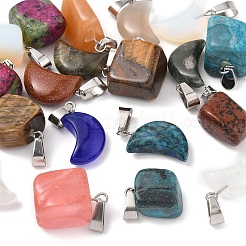 20 шт. подвески из смешанных драгоценных камней&nbsp;G-YW0002-26