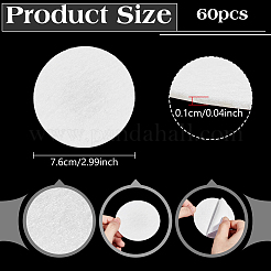 Vliesstoff aus Filz&nbsp;DIY-WH0661-61B