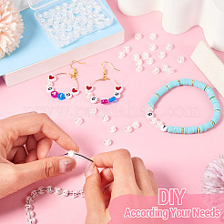 100шт 5 стиля прозрачные акриловые бусины&nbsp;OACR-TA0003-48C