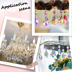 Набор для самостоятельного изготовления стеклянных ловцов солнца в форме капли&nbsp;EGLA-SC0001-26