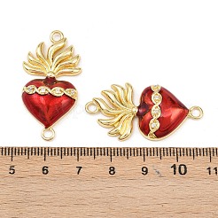 Латунные подвески из прозрачного кубического циркония&nbsp;KK-L251-18G-01