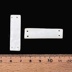 Многожильные звенья из натуральной пресноводной ракушки с 4 отверстием SHEL-T020-67