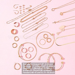 Сплав манжеты браслеты SJEW-FS0001-04