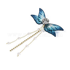 Булавки из эпоксидной смолы в форме бабочки&nbsp;JEWB-N010-01