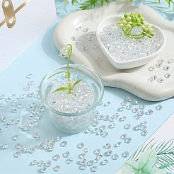 4 набор акриловых кабошонов со стразами с заостренной концом&nbsp;GACR-SP0001-02B