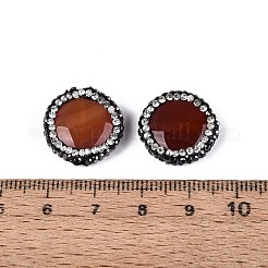 Natürliche Achat Strass Perlen&nbsp;G-Q487-03C