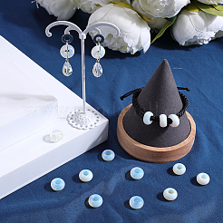 16 шт. европейские бусины из опалита&nbsp;G-SC0003-03A