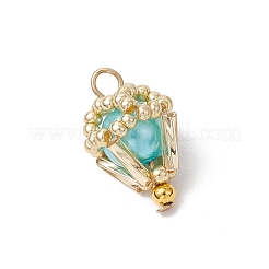 Colgantes de perlas de vidrio&nbsp;PALLOY-MZ00746-05