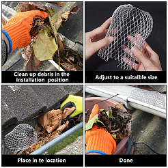 Сетка из алюминиевой проволоки AJEW-WH0596-242