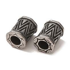 Perles européennes en acier inoxydable 304&nbsp;SA-CBA9DCB-30AS