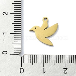 Anhänger aus 304 Edelstahl&nbsp;LS-STAS-C097-27G