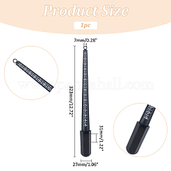 Bastoncini con anello in plastica misura americana&nbsp;TOOL-WH0202-01